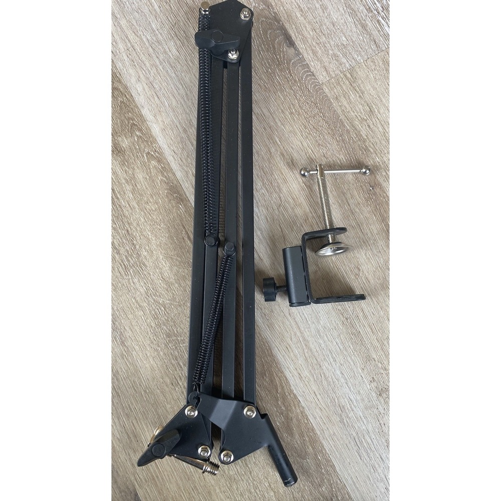 Recording Microphone Suspension Boom Scissor‎ Arm Holder Microphone Stand